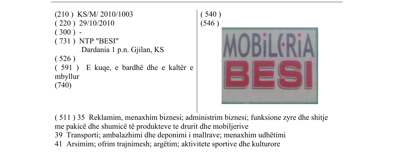 Zëri i markës MOBiLERiA në buletin