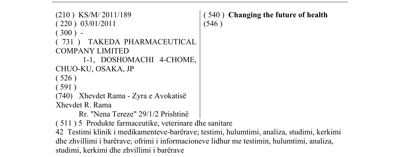 Zëri i markës Changing the future of health në buletin
