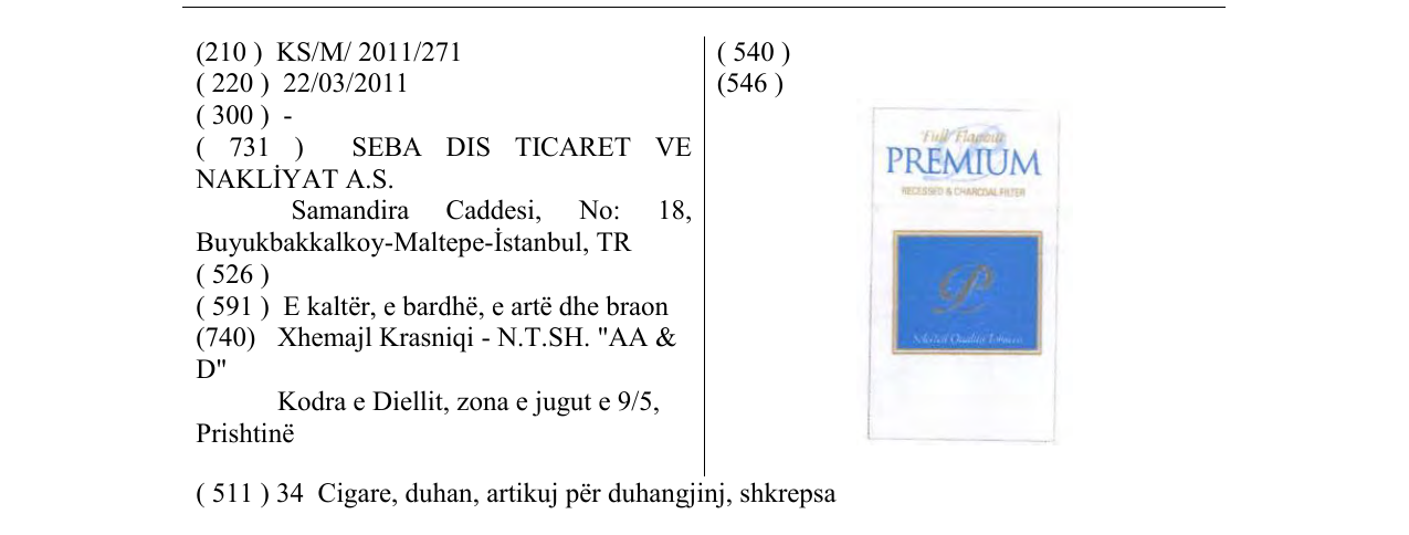 Zëri i markës PREMIUM në buletin