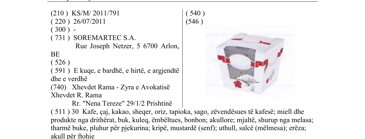 Zëri i markës BOX DEVICE në buletin