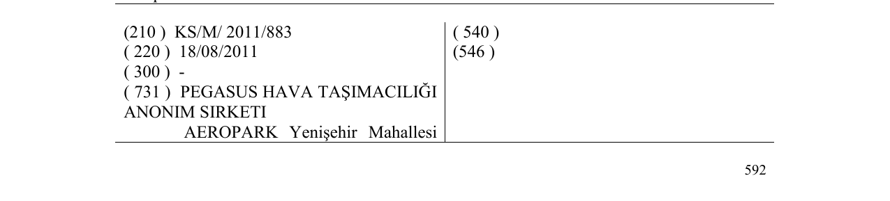 Zëri i markës PEGASUS AIRLINES në buletin