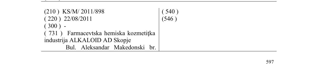 Zëri i markës Becutan në buletin