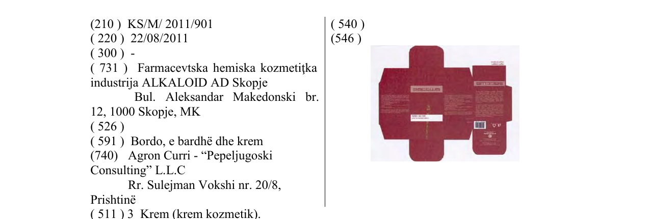 Zëri i markës SATTWA në buletin
