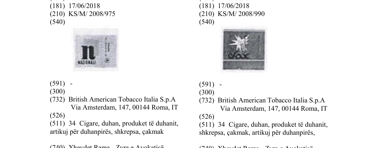 Zëri i markës N Nazionali -Word & Device në buletin