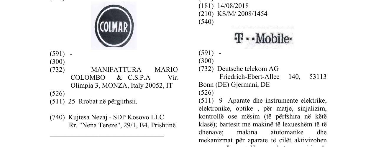 Zëri i markës T Mobile në buletin
