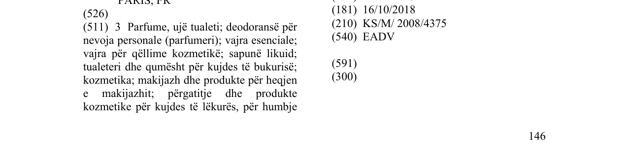 Zëri i markës EADV në buletin