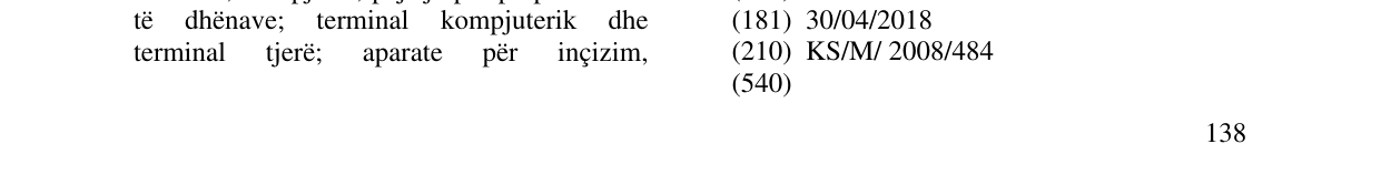 Zëri i markës DJUICE në buletin