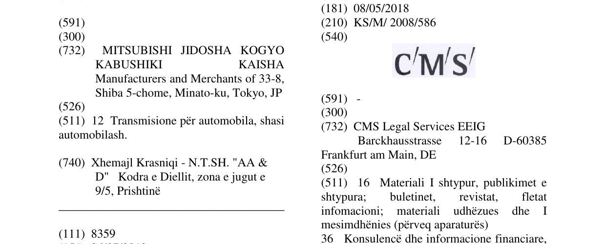 Zëri i markës CMS në buletin