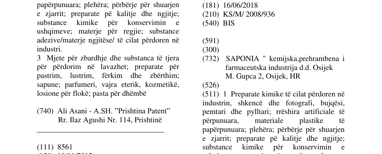 Zëri i markës BIS në buletin