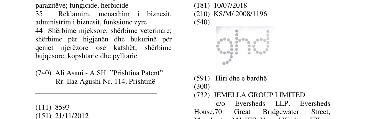 Zëri i markës GHD në buletin