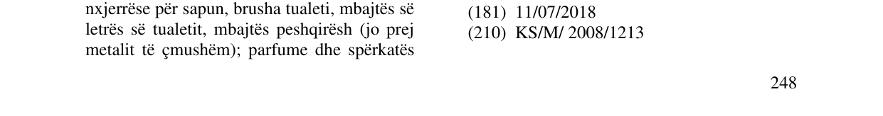 Zëri i markës CA-C 500 SANDOZ në buletin