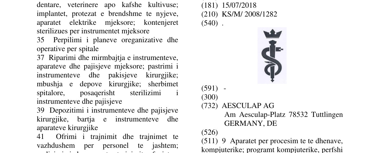 Zëri i markës . në buletin