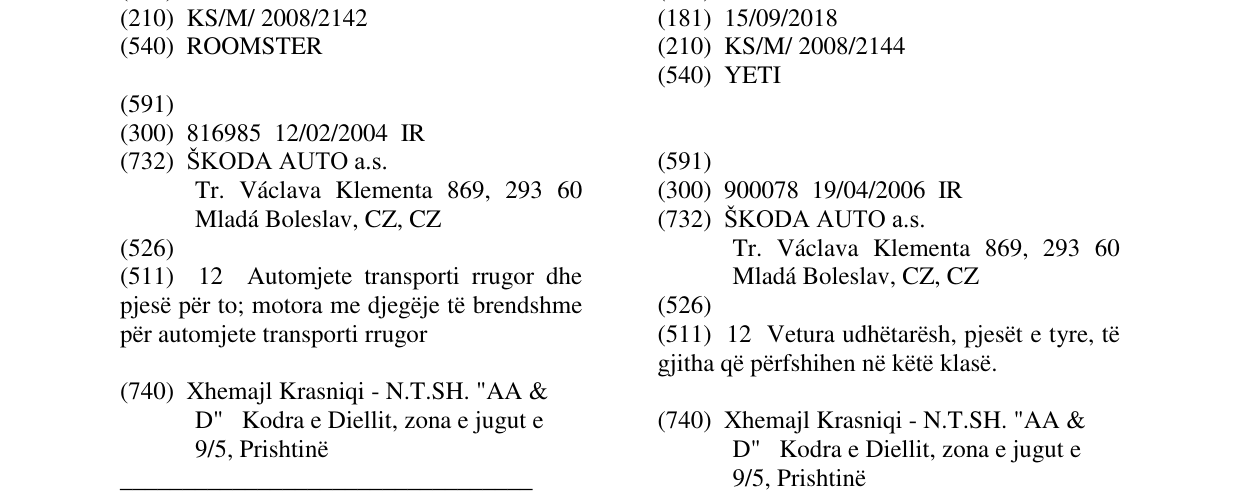 Zëri i markës YETI në buletin