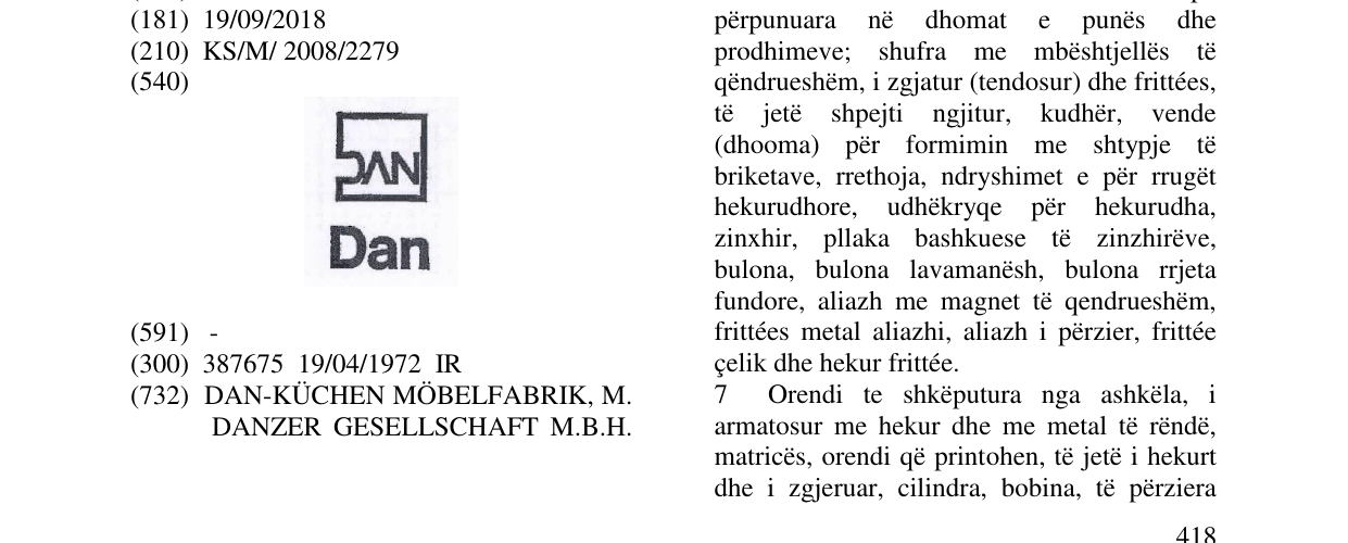 Zëri i markës DAN në buletin
