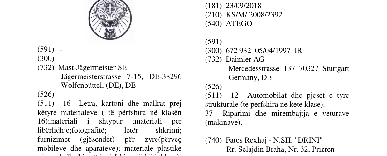 Zëri i markës ATEGO në buletin