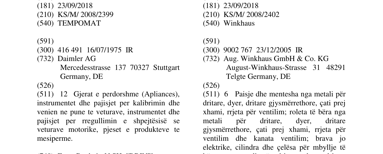 Zëri i markës Winkhaus në buletin