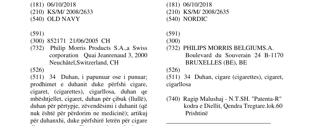 Zëri i markës NORDIC në buletin