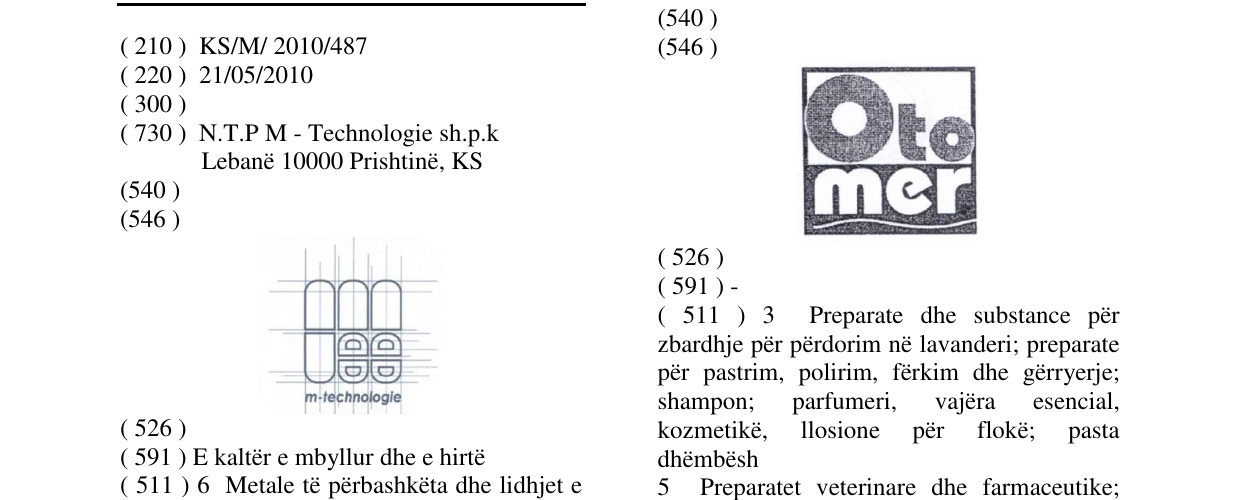 Zëri i markës m - technologie në buletin