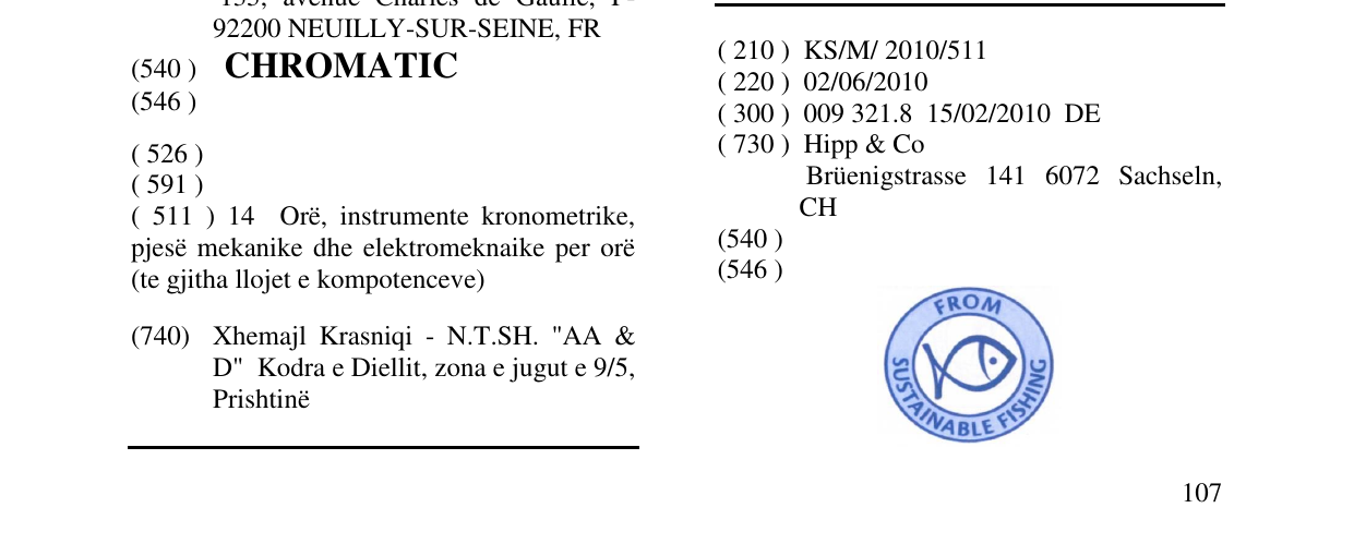 Zëri i markës FROM SUSTAINABLE FISHING në buletin