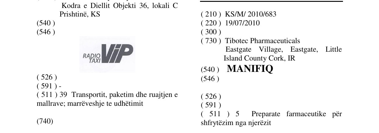 Zëri i markës MANIFIQ në buletin