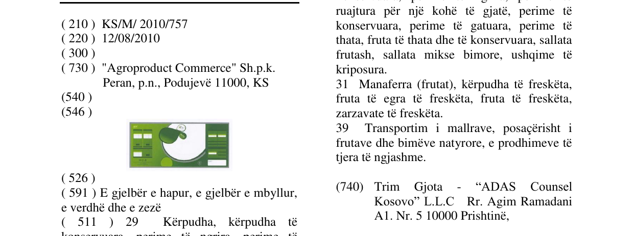 Zëri i markës apc në buletin