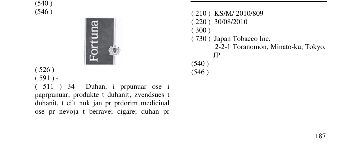 Zëri i markës Winston në buletin