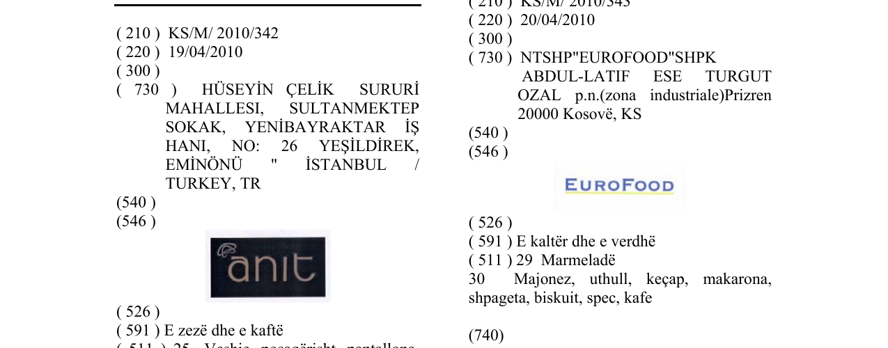 Zëri i markës anit në buletin
