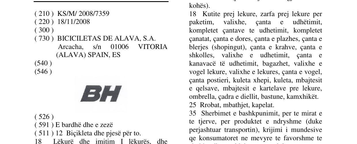Zëri i markës BH në buletin