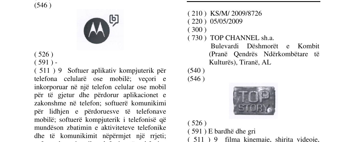 Zëri i markës TOP STORY në buletin