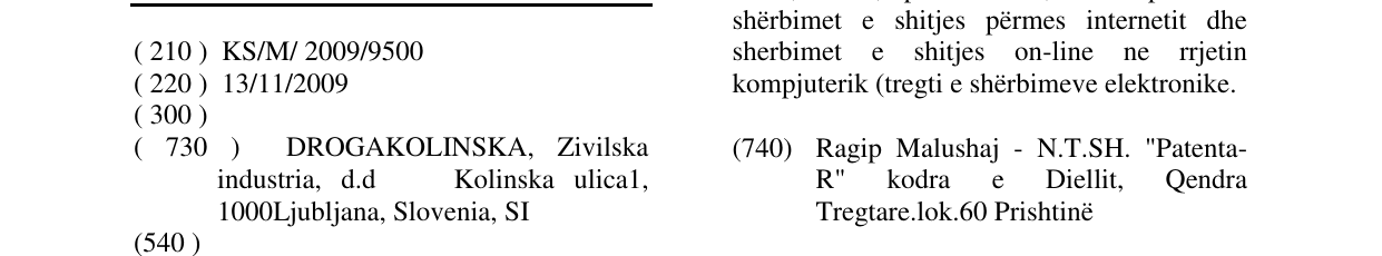 Zëri i markës ARGETA JUNiOR në buletin