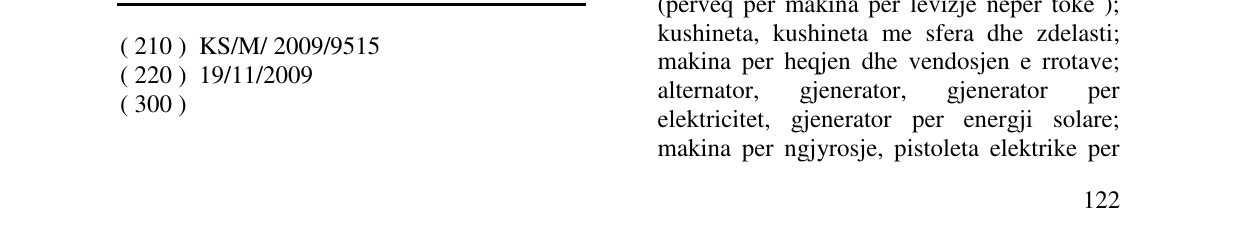 Zëri i markës MIPECID në buletin