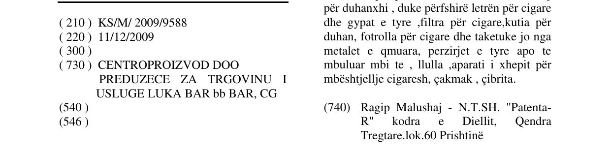 Zëri i markës BIOVEGETAL në buletin