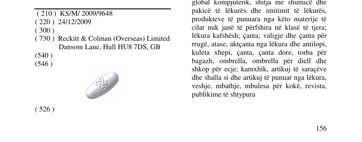 Zëri i markës Markë figurative në buletin