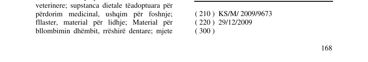 Zëri i markës BOOKLET në buletin