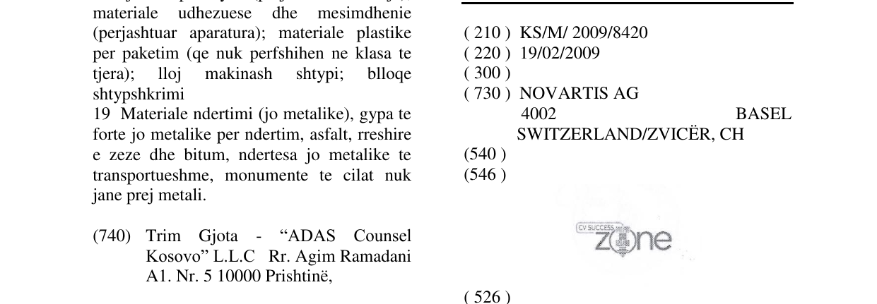 Zëri i markës ZONE në buletin