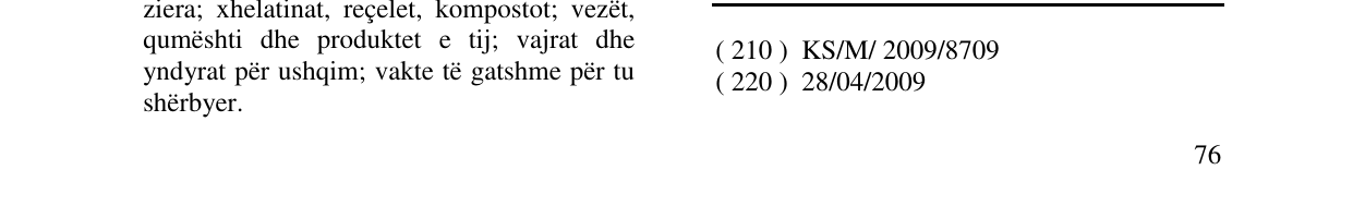 Zëri i markës Markë figurative në buletin