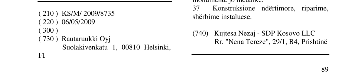 Zëri i markës MORE WITH METALS në buletin
