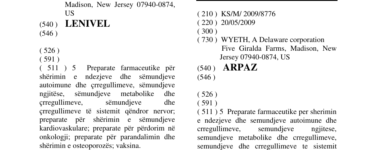 Zëri i markës ARPAZ në buletin