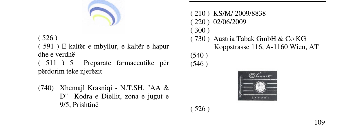 Zëri i markës Smart EXPORT në buletin
