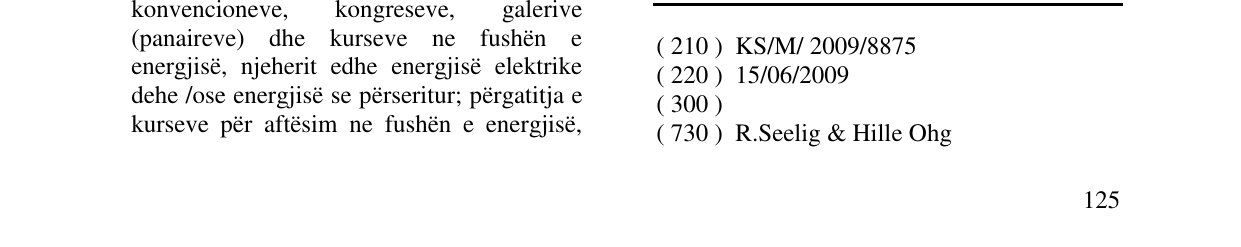 Zëri i markës TEEKANNE në buletin