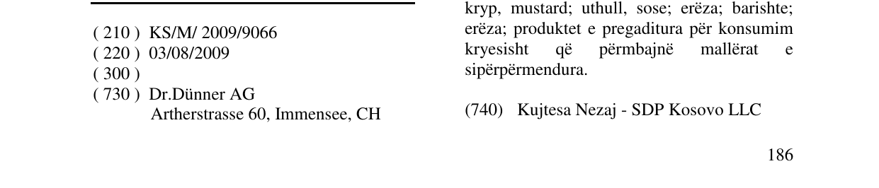 Zëri i markës APIA në buletin