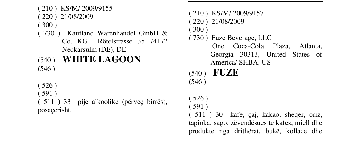 Zëri i markës FUZE në buletin