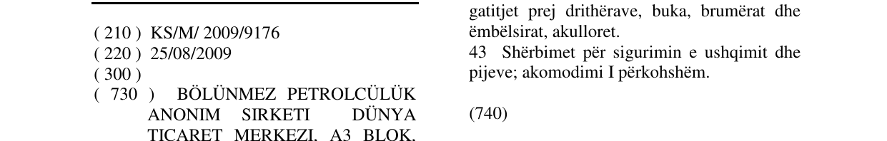 Zëri i markës moil në buletin