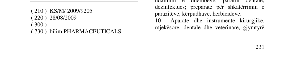 Zëri i markës CORONiS në buletin