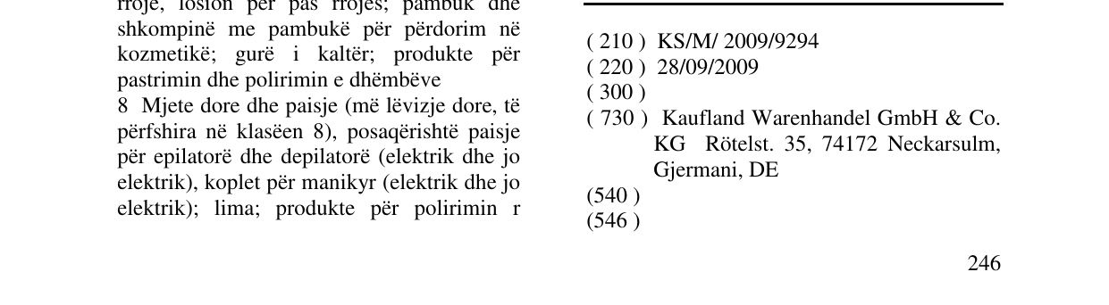 Zëri i markës NutStar në buletin