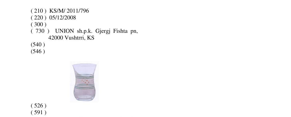 Zëri i markës Markë figurative në buletin
