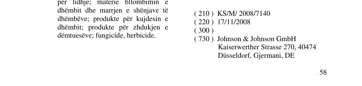 Zëri i markës bebe në buletin