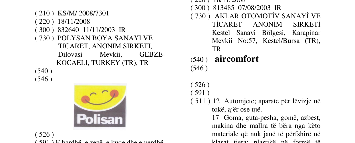 Zëri i markës Polisan në buletin