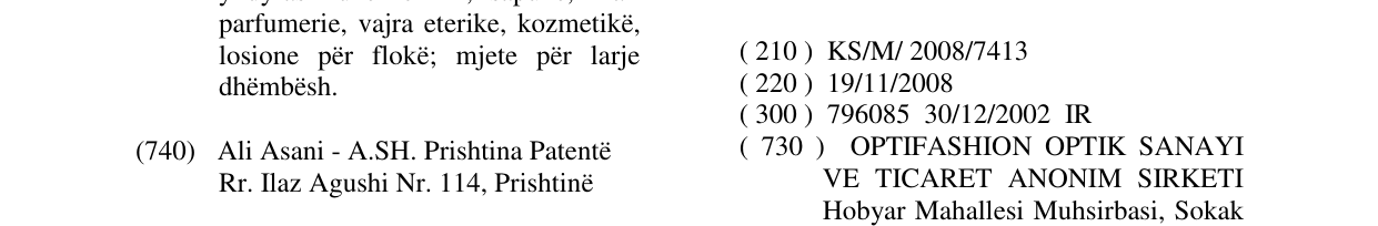 Zëri i markës SAS në buletin