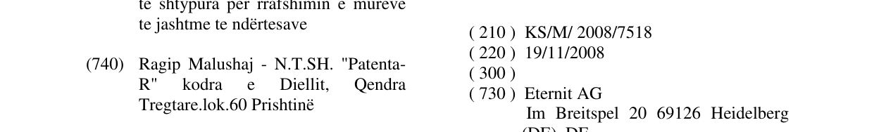 Zëri i markës Pictura në buletin